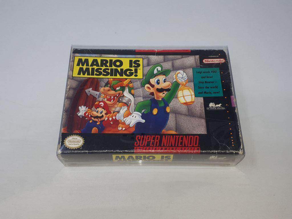 Mario is Missing Super Nintendo (Cb) -- Jeux Video Hobby 