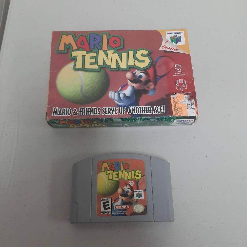 Mario Tennis Nintendo 64 (Cb) -- Jeux Video Hobby 