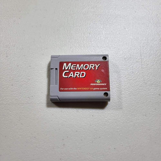 Memory Card For Nintendo 64 -- Jeux Video Hobby 
