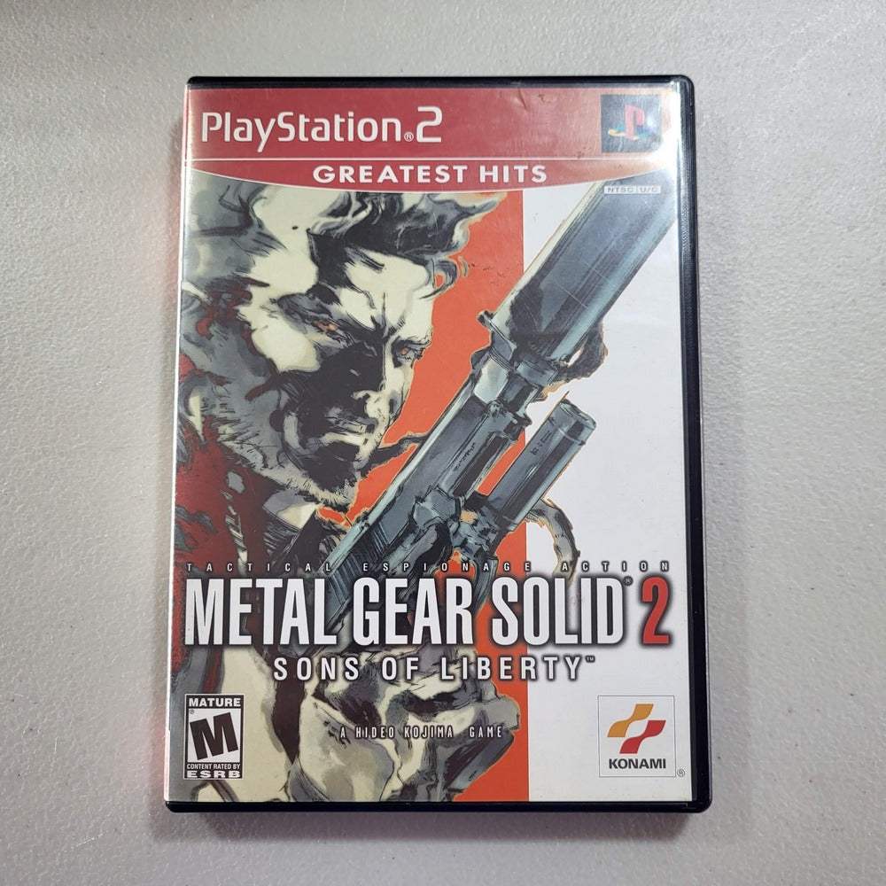 Metal Gear Solid 2 [Greatest Hits] Playstation 2 (Cib) -- Jeux Video Hobby 