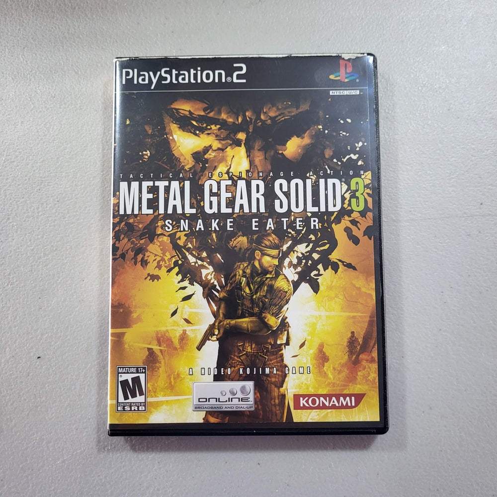 Metal Gear Solid 3 Snake Eater Playstation 2(Cib) -- Jeux Video Hobby 