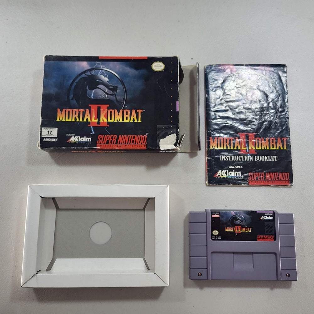 Mortal Kombat II Super Nintendo (Cib) -- Jeux Video Hobby 