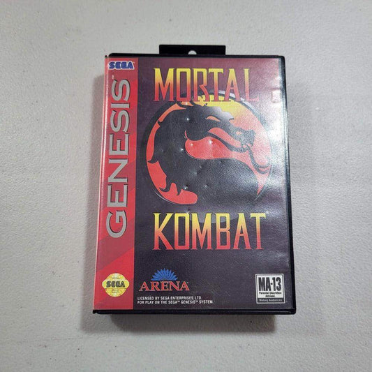 Mortal Kombat Sega Genesis (Cb)(Condition-) -- Jeux Video Hobby 