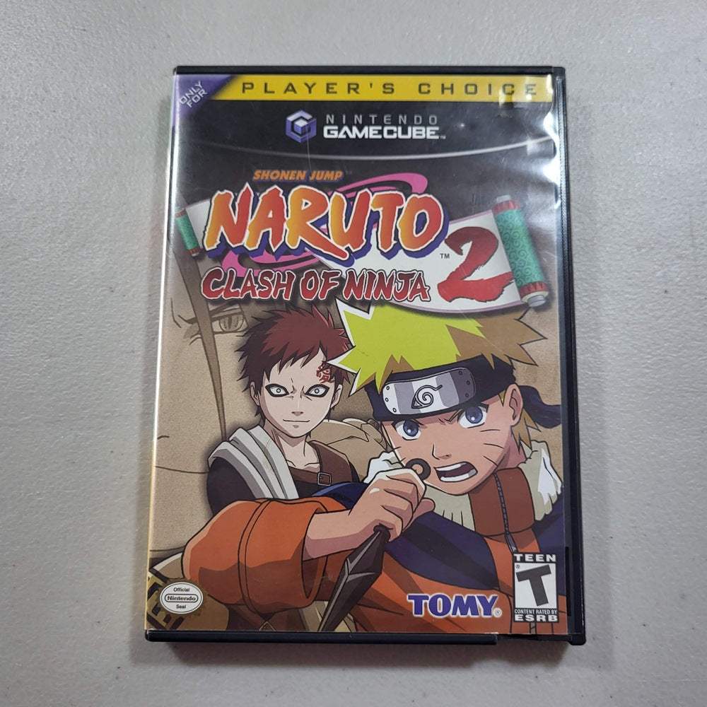 Naruto Clash Of Ninja 2 [Player's Choice] Gamecube(Cib) -- Jeux Video Hobby 