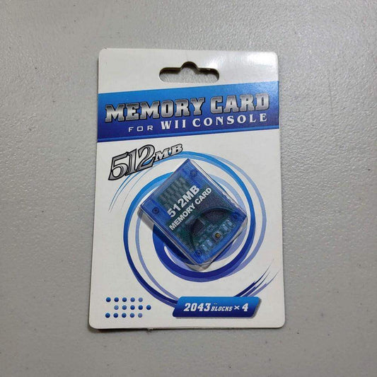New Memory Card Wii / Gamecube (512Mb) -- Jeux Video Hobby 
