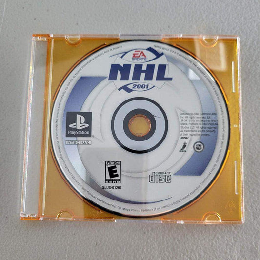 NHL 2001 Playstation (Loose)(Condition-) -- Jeux Video Hobby 