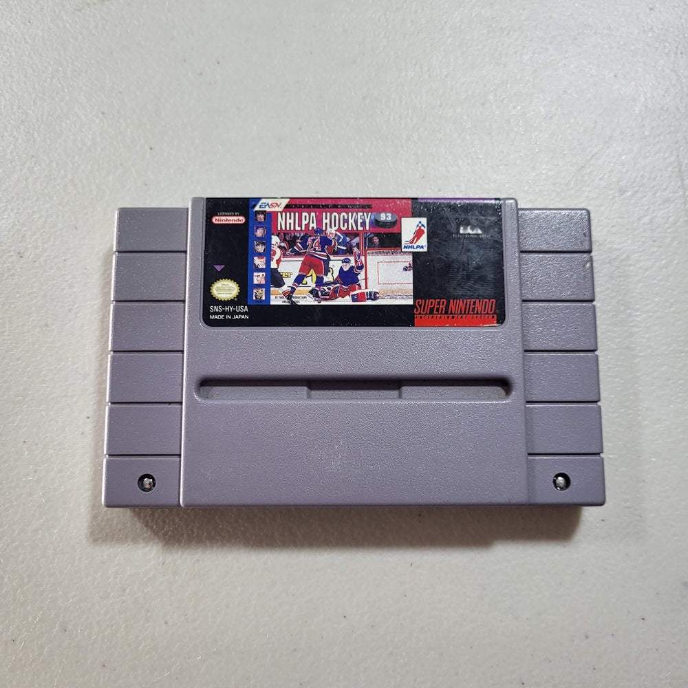 NHLPA Hockey '93 Super Nintendo (Loose) -- Jeux Video Hobby 