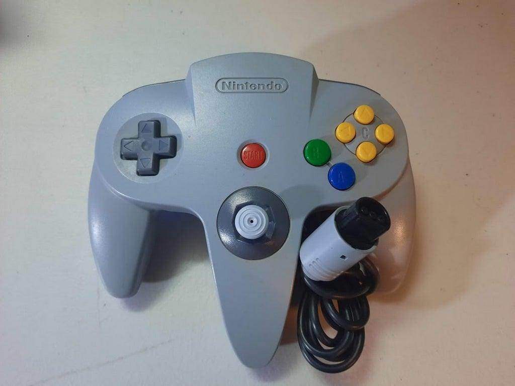 Nintendo 64 Controller - Original Grey (Condition-) -- Jeux Video Hobby 