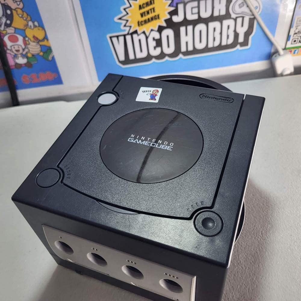 Nintendo Console Black GameCube System Used   [DOL-001] -- Jeux Video Hobby 