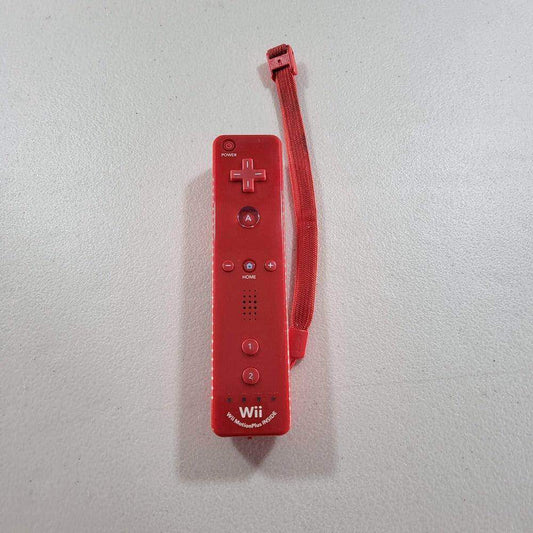 Original Used Nintendo Wii Controller- Red Motion Plus -- Jeux Video Hobby 