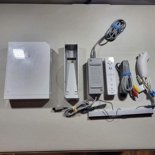 Original Used White Console Nintendo Wii System -- Jeux Video Hobby 