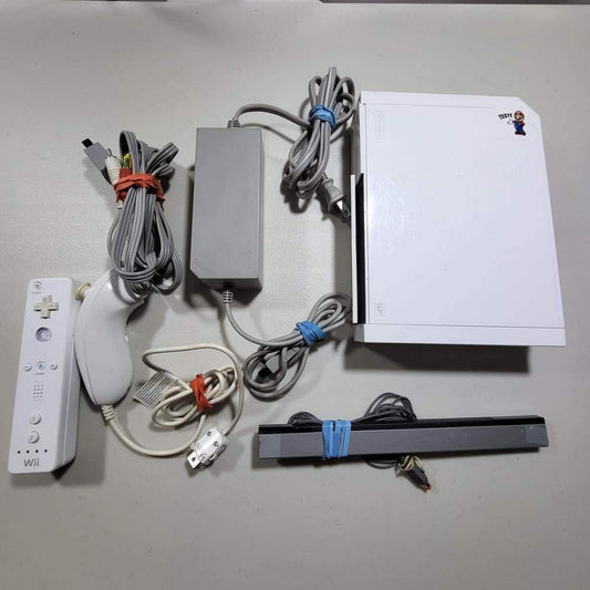 Original White Console Nintendo Wii System -- Jeux Video Hobby 