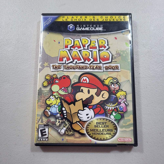 Paper Mario Thousand Year Door Gamecube (Cb)(condition-) Player's Choice -- Jeux Video Hobby 
