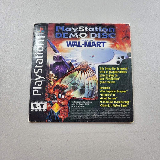 Playstation Demo Disc Wal-Mart ( Sony Playstation 1 ) PS1 (Loose) -- Jeux Video Hobby 