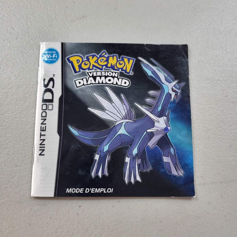 Pokemon Diamond Nintendo DS (Instruction) *Francais/French -- Jeux Video Hobby 