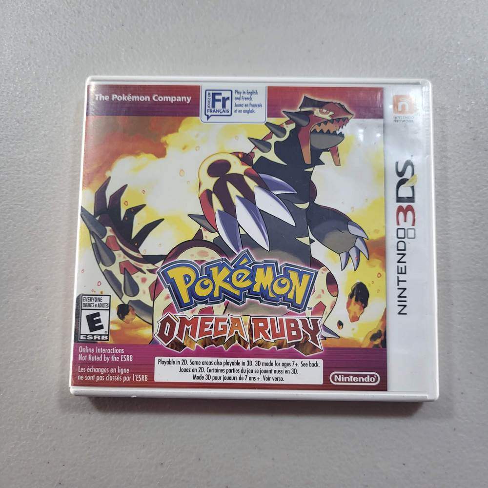 Pokemon Omega Ruby Nintendo 3DS (Cib) -- Jeux Video Hobby 