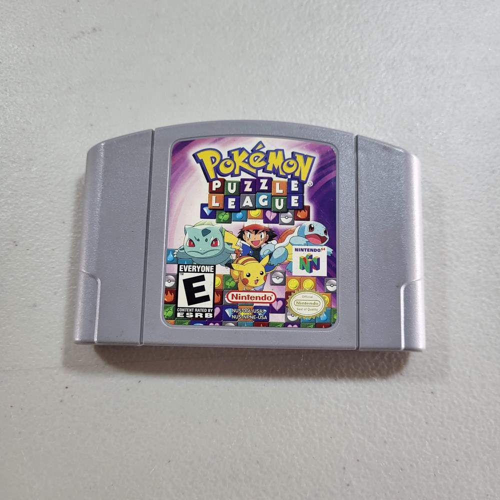 Pokemon Puzzle League Nintendo 64 (Loose) -- Jeux Video Hobby 