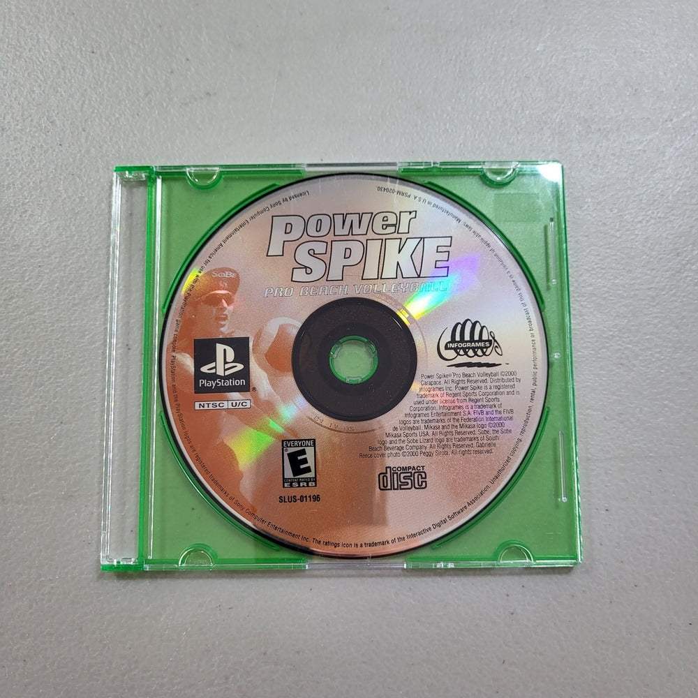 Power Spike Pro Beach Volleyball Playstation (Loose) -- Jeux Video Hobby 