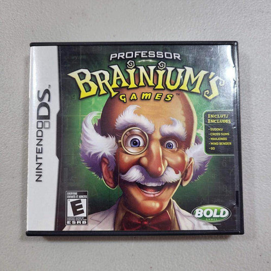 Professor Brainium's Games Nintendo DS (Cib) -- Jeux Video Hobby 