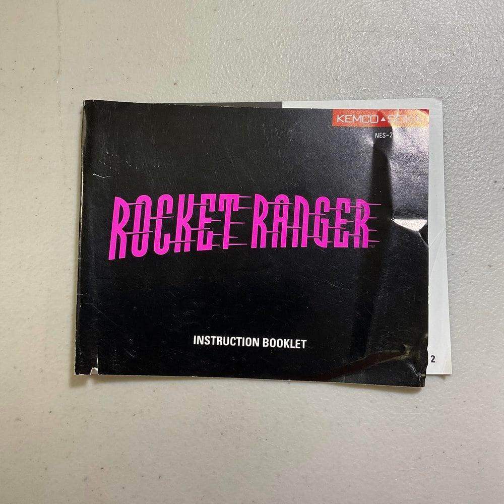 Rocket Ranger NES (Instruction) *Anglais/English -- Jeux Video Hobby 