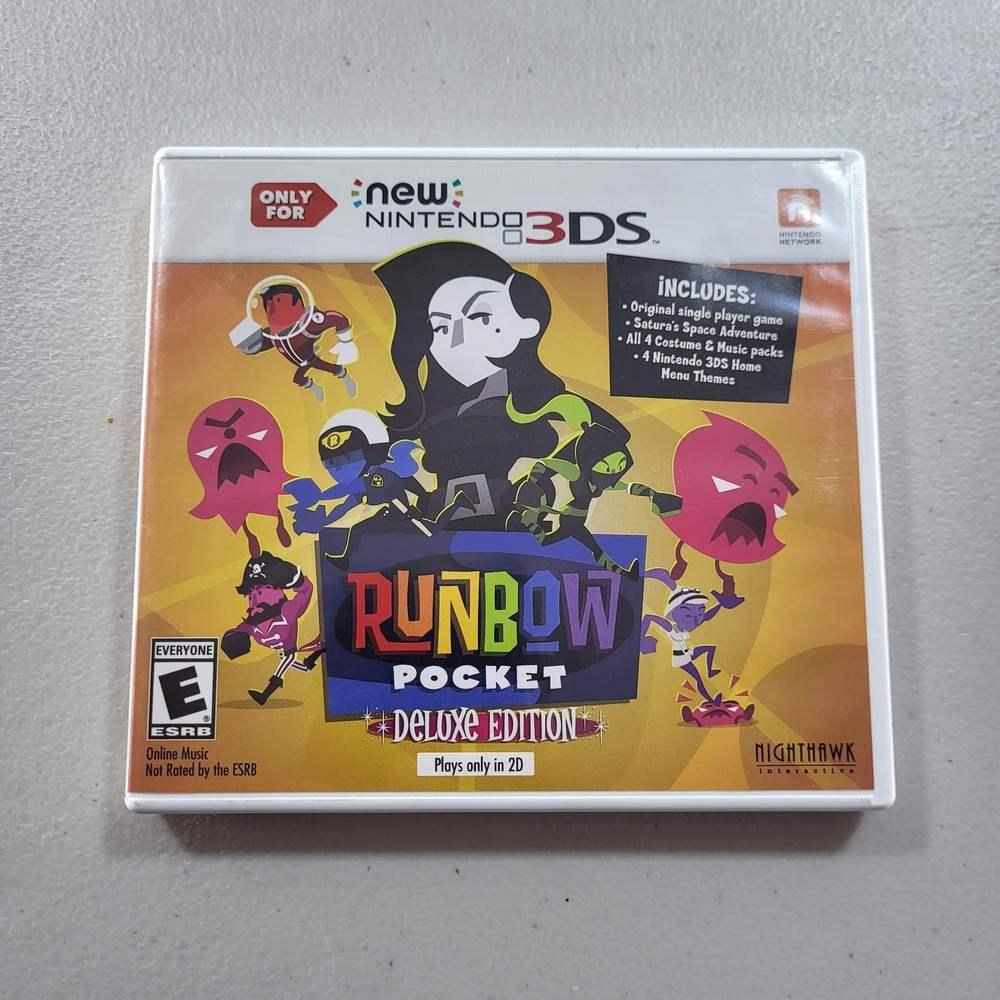 Runbow Pocket Deluxe Edition Nintendo 3DS (Cib) -- Jeux Video Hobby 
