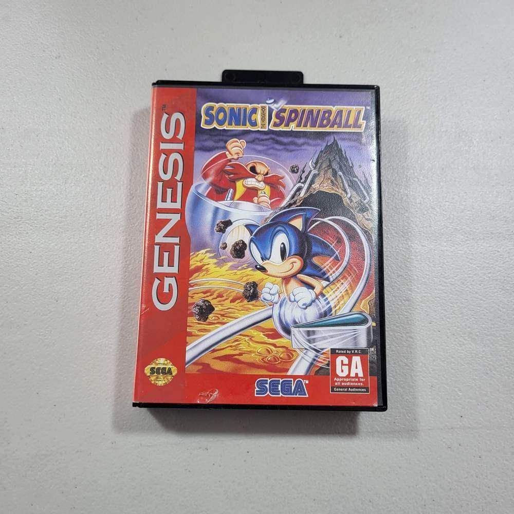 Sonic Spinball Sega Genesis (Cib) -- Jeux Video Hobby 