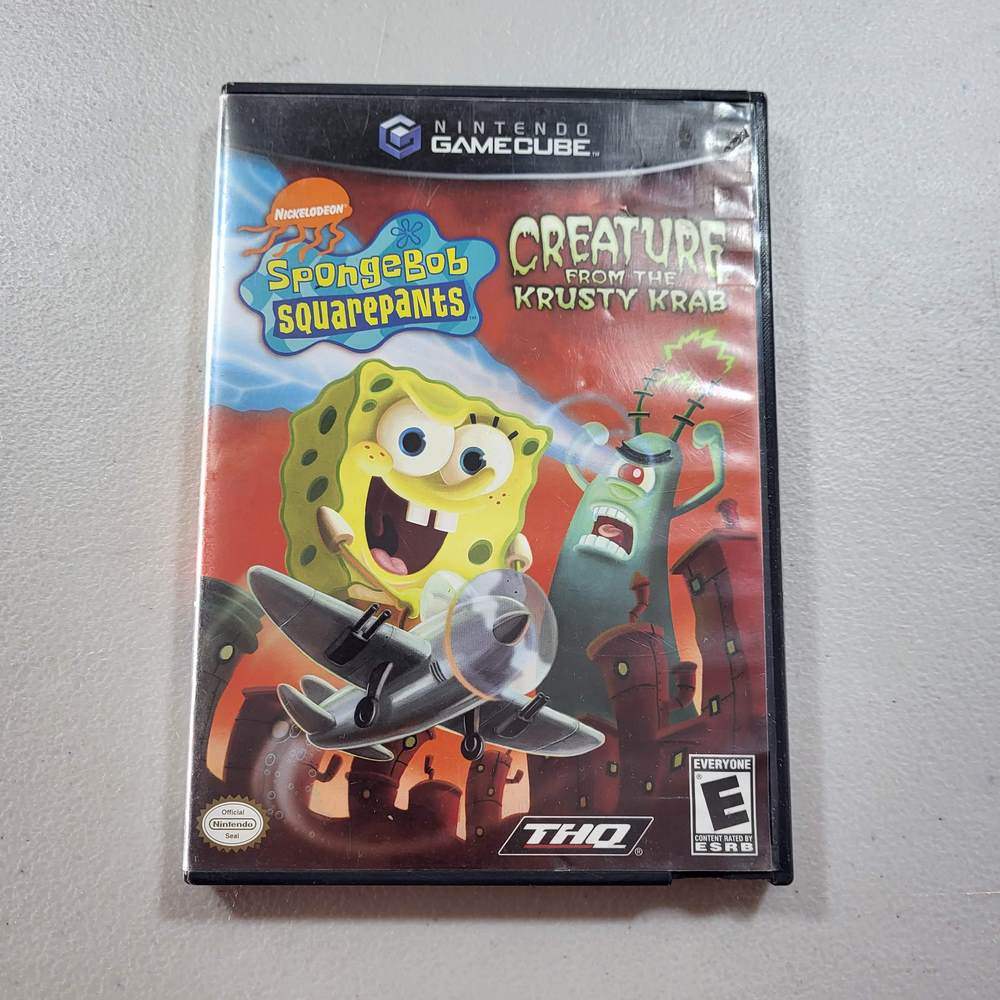 SpongeBob SquarePants Creature From Krusty Krab Gamecube (Cb)(Condition-) -- Jeux Video Hobby 