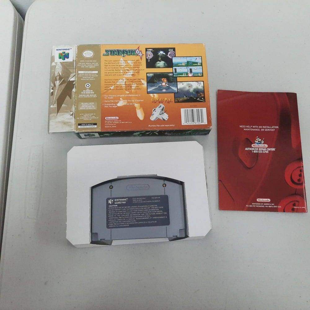 Star Fox 64 [Player's Choice] Nintendo 64 (Cib) -- Jeux Video Hobby 