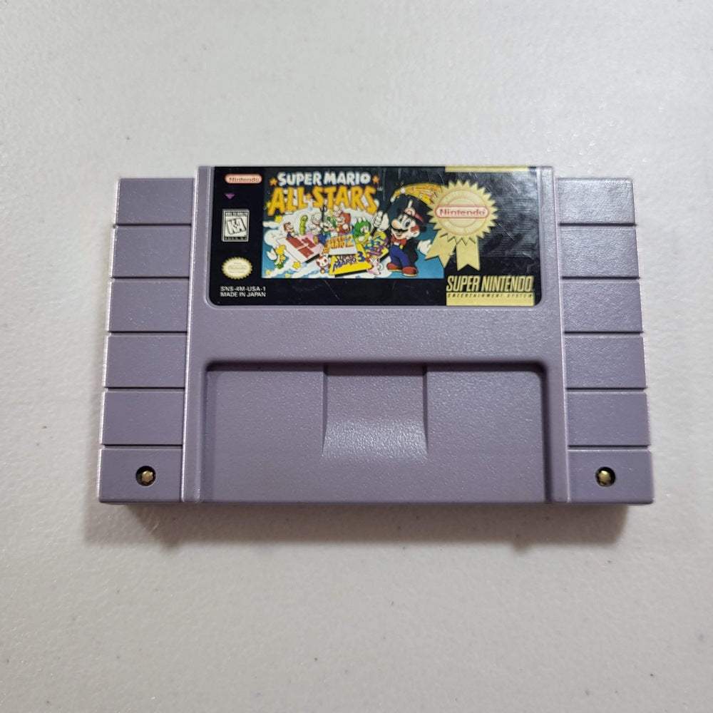 Super Mario All-Stars [Player's Choice] Super Nintendo (Loose) -- Jeux Video Hobby 