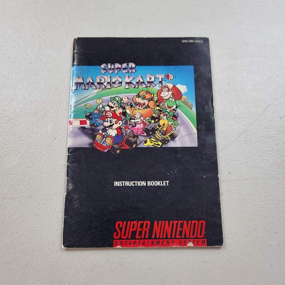 Super Mario Kart Super Nintendo (Instruction) *Anglais/English -- Jeux Video Hobby 