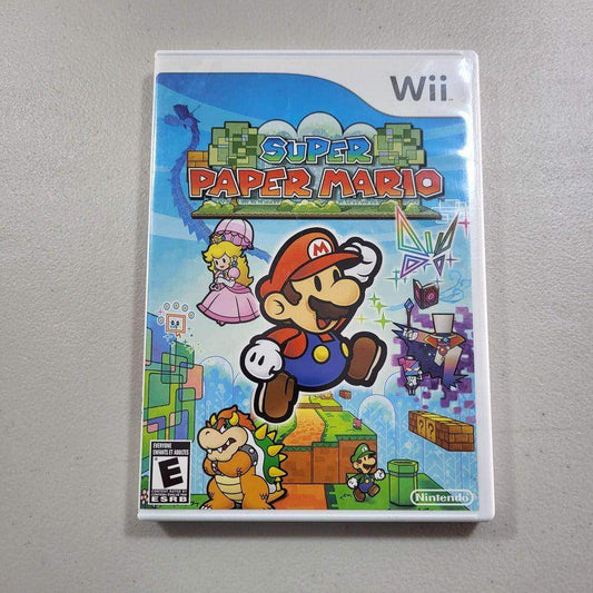 Super Paper Mario Nintendo Wii (Cib) -- Jeux Video Hobby 