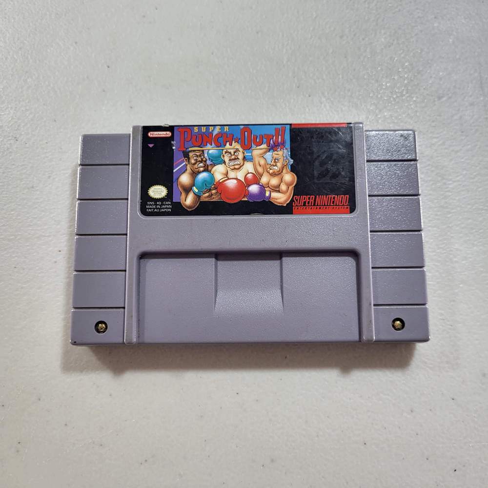 Super Punch Out Super Nintendo (Loose) -- Jeux Video Hobby 