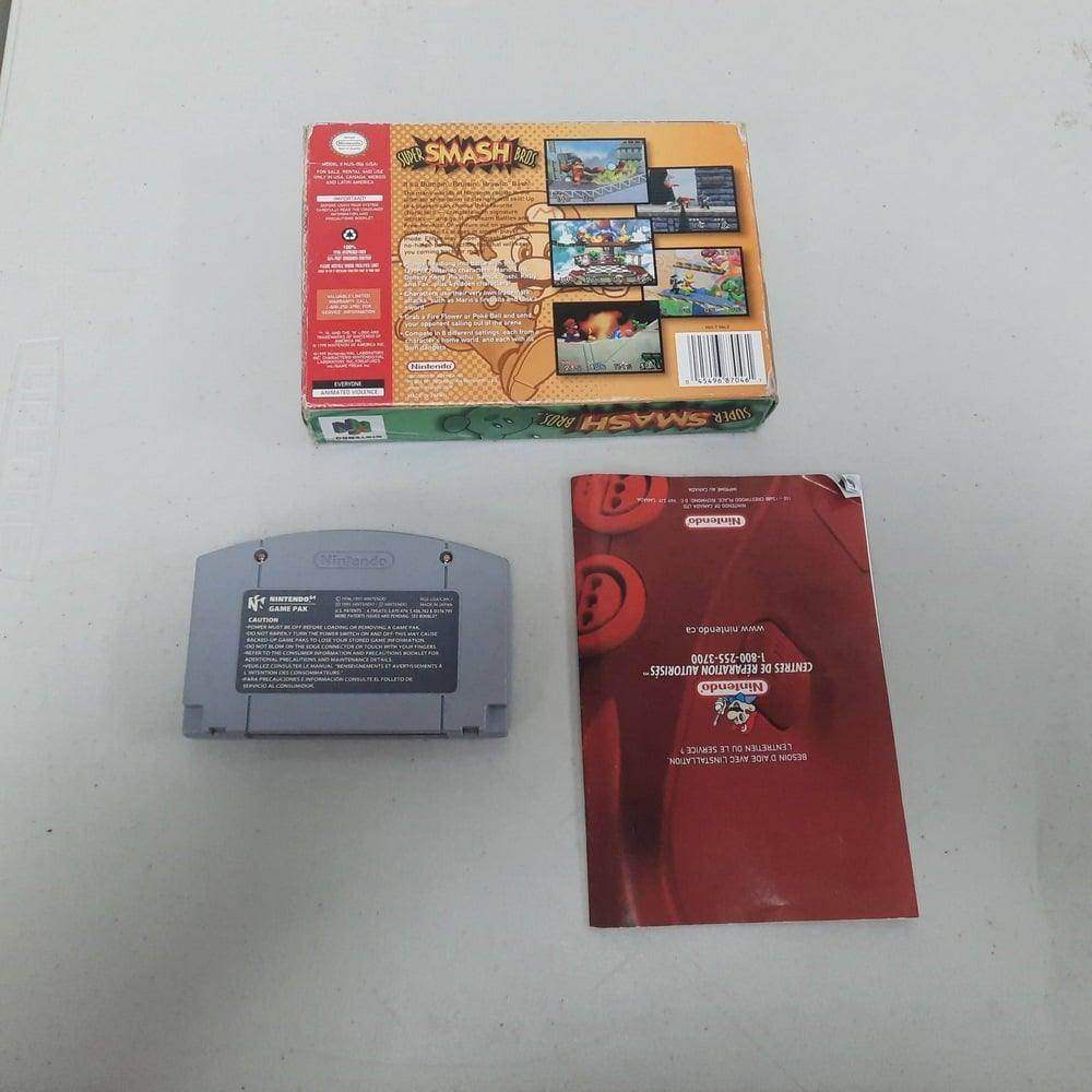 Super Smash Bros. Nintendo 64 (Cib) -- Jeux Video Hobby 