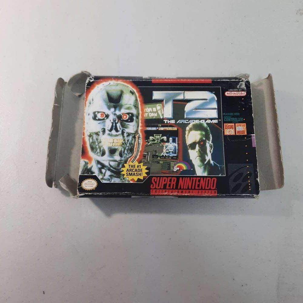 Terminator T2 The Arcade Game Super Nintendo (Cb) (Condition-) -- Jeux Video Hobby 
