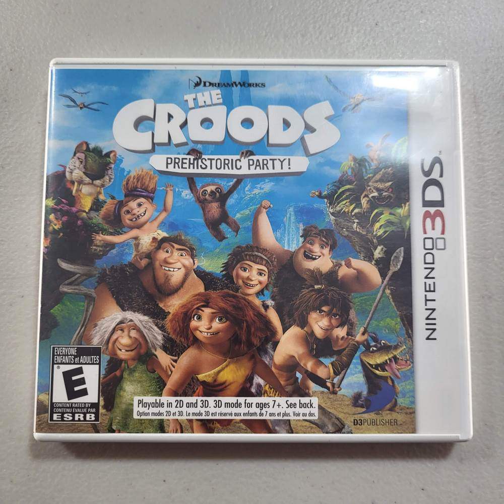 The Croods: Prehistoric Party Nintendo 3DS (Cib) -- Jeux Video Hobby 