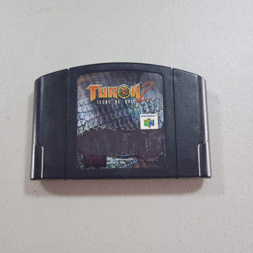Turok 2 Seeds Of Evil Nintendo 64 (Loose)(Condition-) -- Jeux Video Hobby 