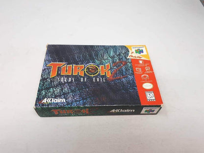 Turok 2 Seeds of Evil Nintendo 64 N64 (Cb) -- Jeux Video Hobby 