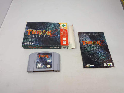 Turok 2 Seeds of Evil Nintendo 64 N64 (Cb) -- Jeux Video Hobby 