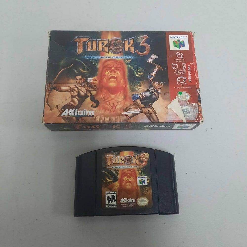 Turok 3 Nintendo 64 (Cb) (Condition-) -- Jeux Video Hobby 