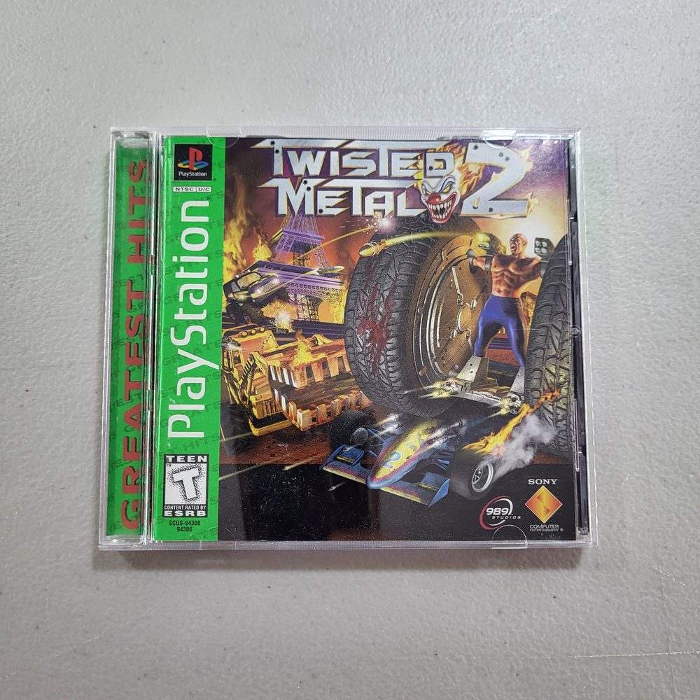 Twisted Metal 2 [Greatest Hits] Playstation (Cib) -- Jeux Video Hobby 