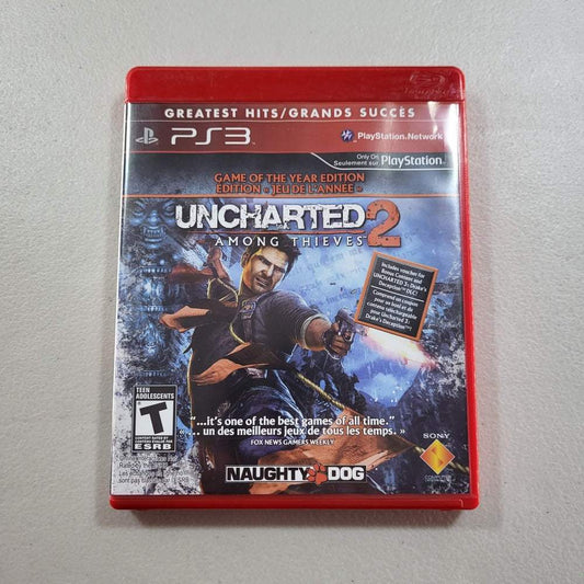 Uncharted 2: Among Thieves [Game Of The Year Greatest Hits] Playstation 3 (Cib) -- Jeux Video Hobby 