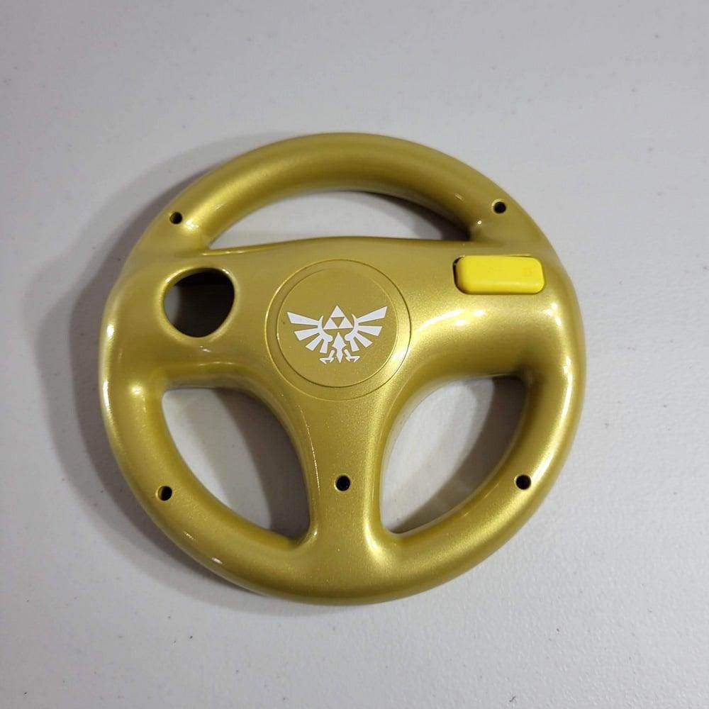 Volant Nintendo Wii Wheel Gold Zelda Limited -- Jeux Video Hobby 