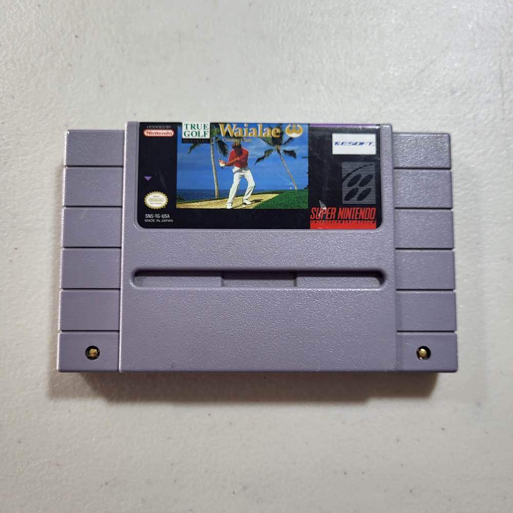 Waialae Country Club Super Nintendo (Loose) -- Jeux Video Hobby 