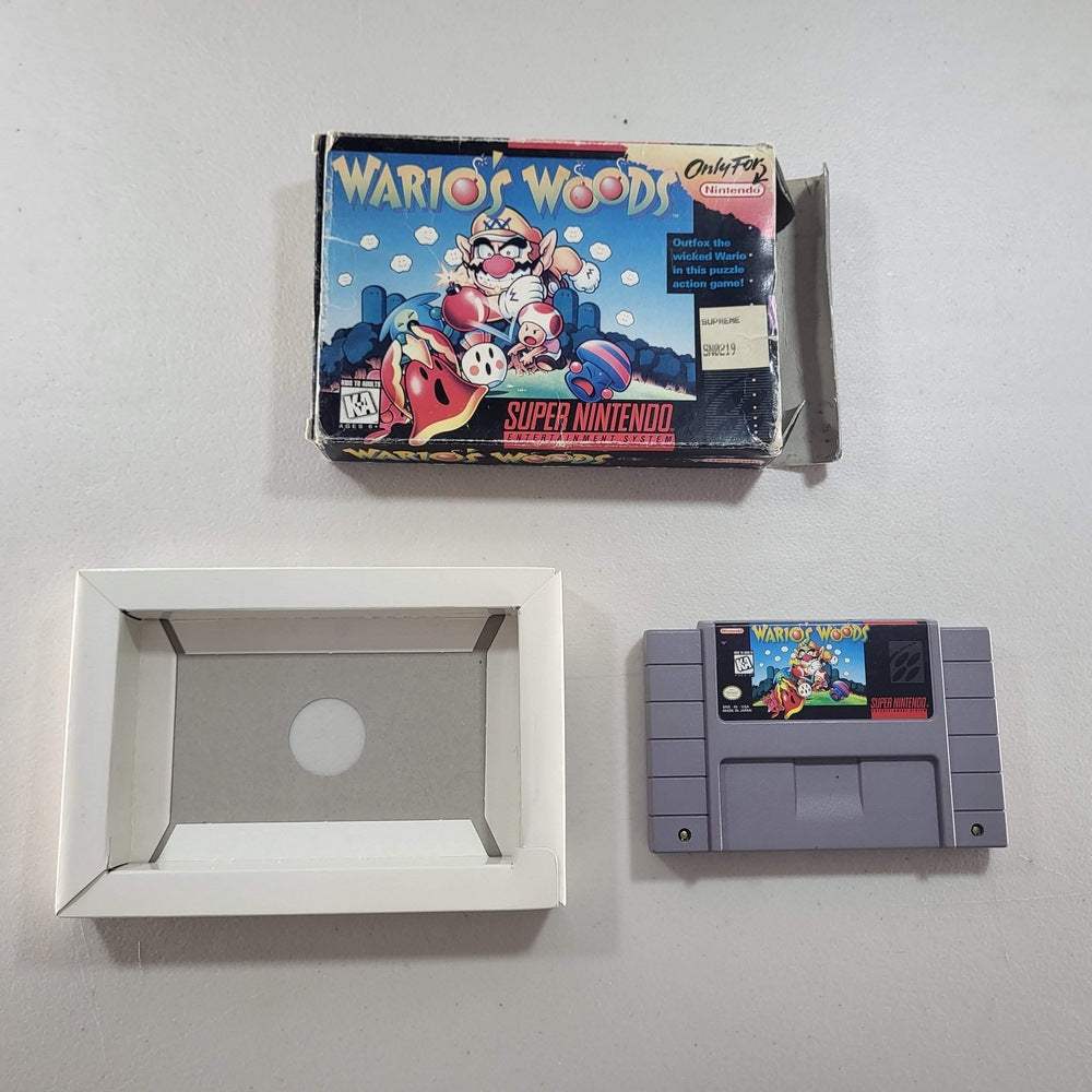 Wario's Woods Super Nintendo (Cb) -- Jeux Video Hobby 
