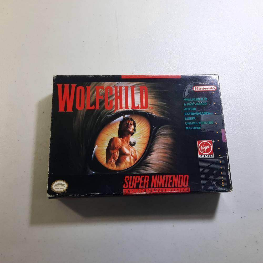 Wolfchild Super Nintendo (Cb) (Condition-) -- Jeux Video Hobby 