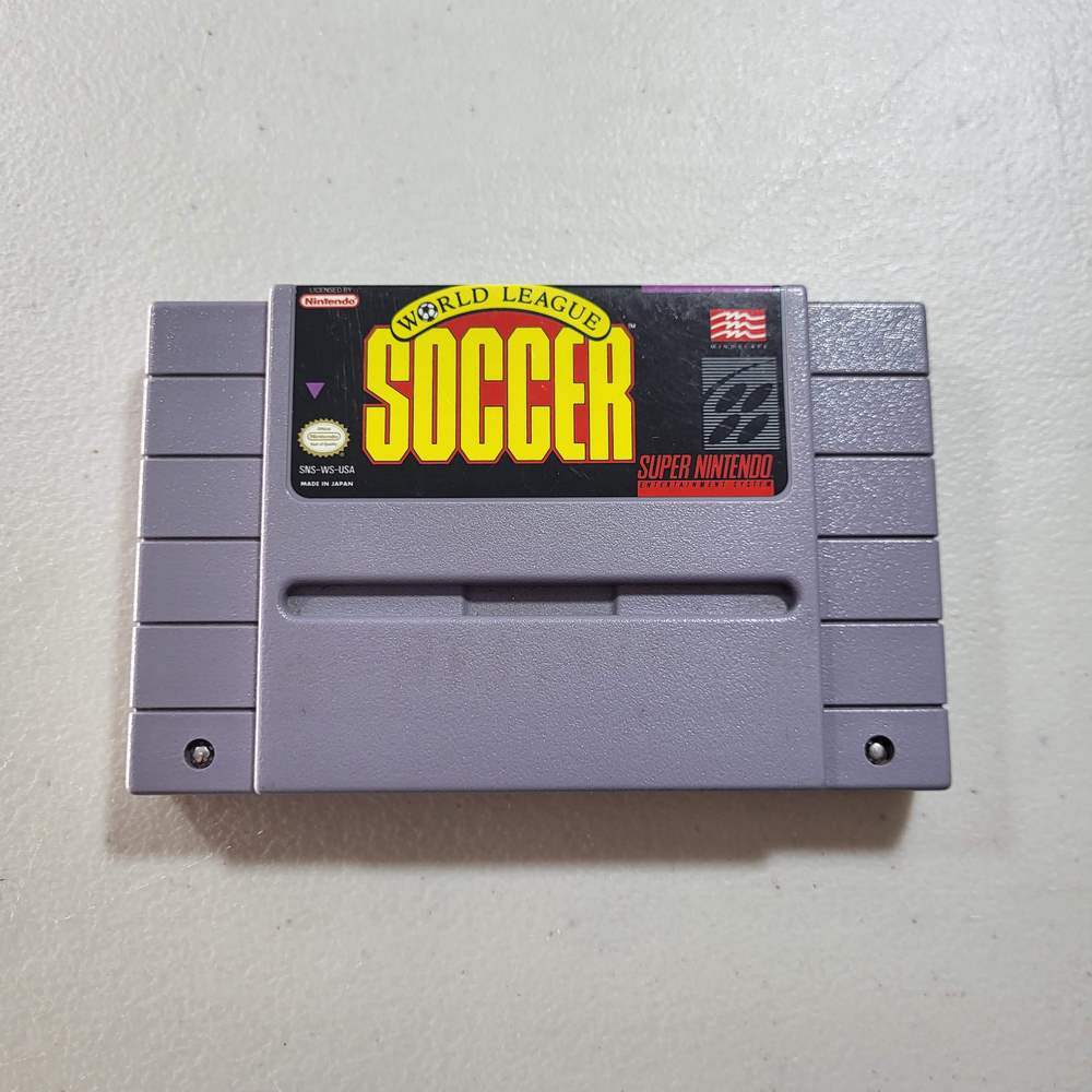 World League Soccer Super Nintendo (Loose) -- Jeux Video Hobby 