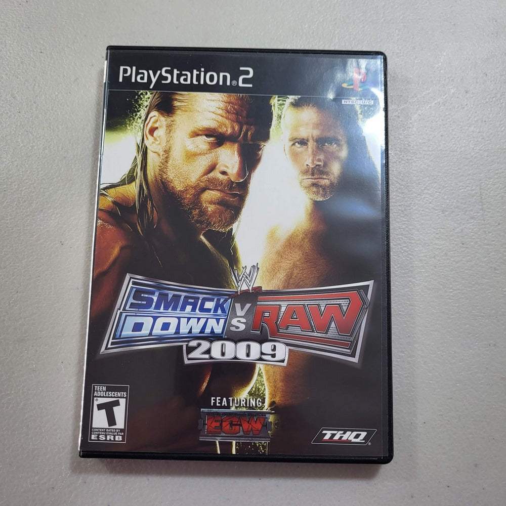 WWE Smackdown Vs. Raw 2009 Playstation 2 (Cib) -- Jeux Video Hobby 
