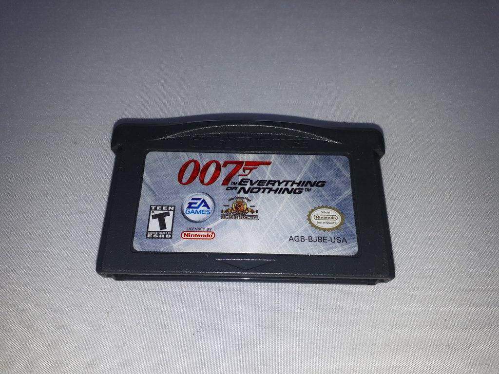 007 Everything or Nothing GameBoy Advance (Loose) -- Jeux Video Hobby 
