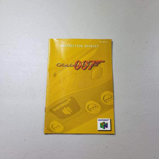 007 GoldenEye Nintendo 64 (Instruction) *Anglais/English -- Jeux Video Hobby 