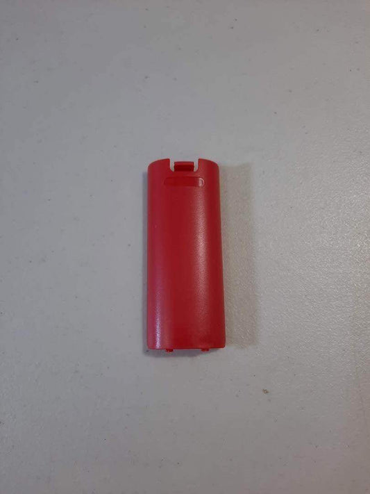 1X Nintendo Wii Back Battery Cover ( Red ) -- Jeux Video Hobby 